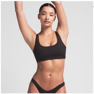 NWT Skims Recycled Swim Onyx Tank Bikini Top Women's Large